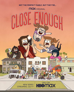 Close Enough TV Show Poster HBO Max